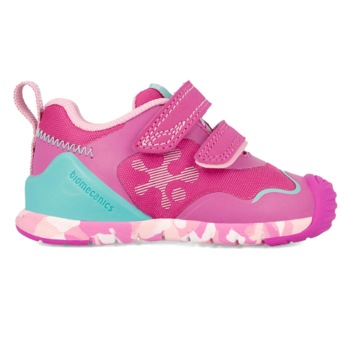 Pantofi copii fete din textil Biomecanics, Roz – 241140-B146