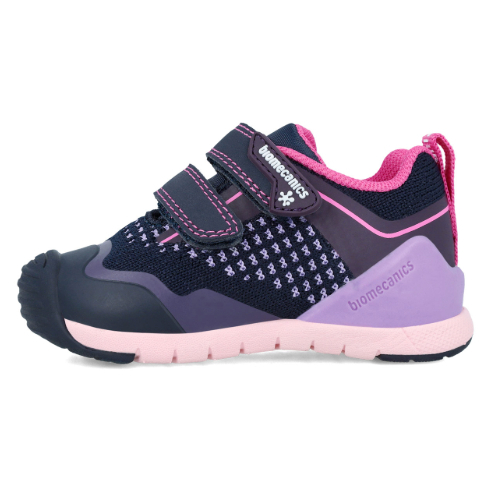 Pantofi copii fete din textil Biomecanics, Mov – 241142-B164
