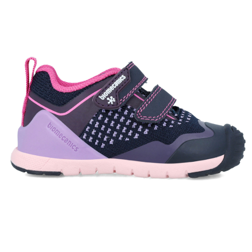 Pantofi copii fete din textil Biomecanics, Mov – 241142-B164