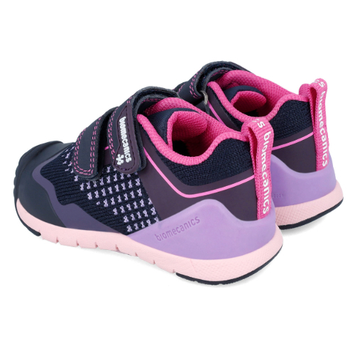 Pantofi copii fete din textil Biomecanics, Mov – 241142-B164