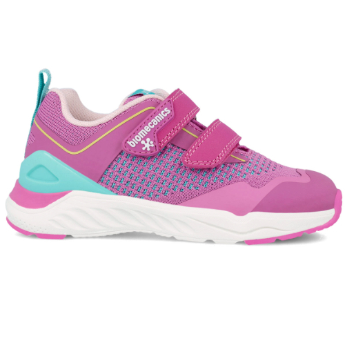 Pantofi copii fete din textil Biomecanics, Roz – 241261-B146