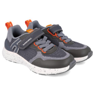 Pantofi copii baieti din textil Biomecanics, Gri – 241271-B156