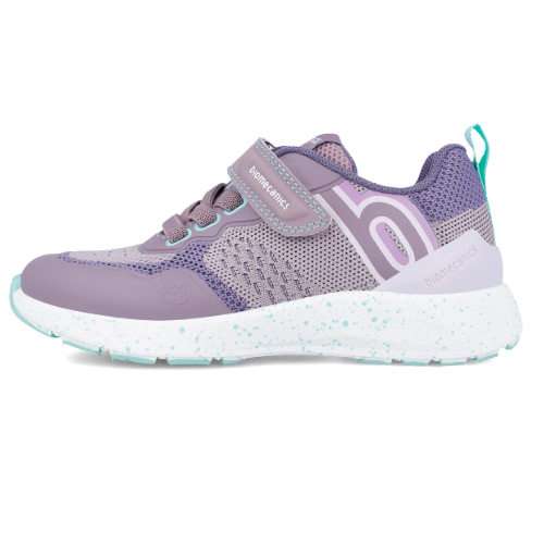 Pantofi copii fete din textil Biomecanics, Mov – 241271-D164