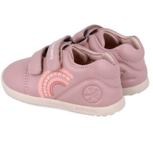 Pantofi copii fete calapod lat din piele Biomecanics, Roz – 241162-B159
