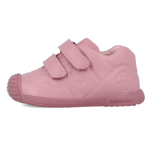 Ghete copii fete din piele imblanite, Biomecanics, Roz – 241124-C159FB