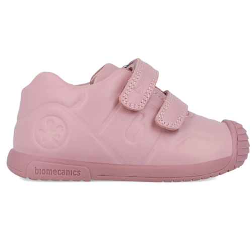 Ghete copii fete din piele imblanite, Biomecanics, Roz – 241124-C159FB