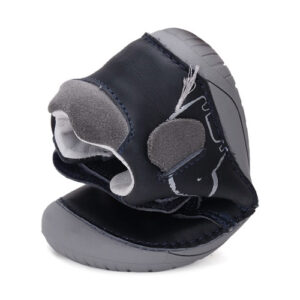 Pantofi copii baieti Barefoot din piele DD Step, Albastru – S070-42919A