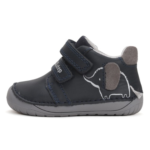 Pantofi copii baieti Barefoot din piele DD Step, Albastru – S070-42919A Pantofi copii baieti Barefoot din piele DD Step, Albastru – S070-42919A