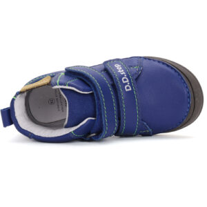 Pantofi copii baieti din piele DD Step, Albastru – A078-42504A