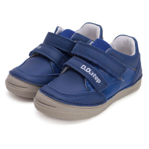 Pantofi copii baieti din piele DD Step, Albastru – S040-42263