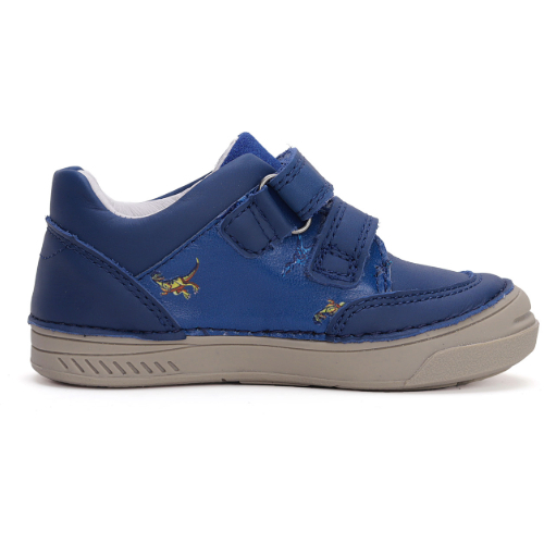 Pantofi copii baieti din piele DD Step, Albastru – S040-42263