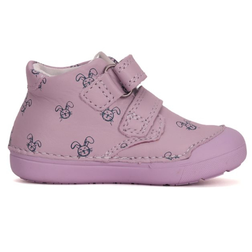 Pantofi copii fete din piele DD Step, Mov – S066-41803C