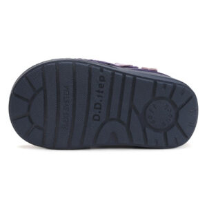 Pantofi copii fete din piele DD Step, Albastru – S071-42821