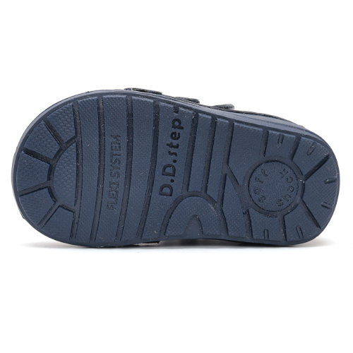 Pantofi copii baieti din piele DD Step, Verde – S071-42933