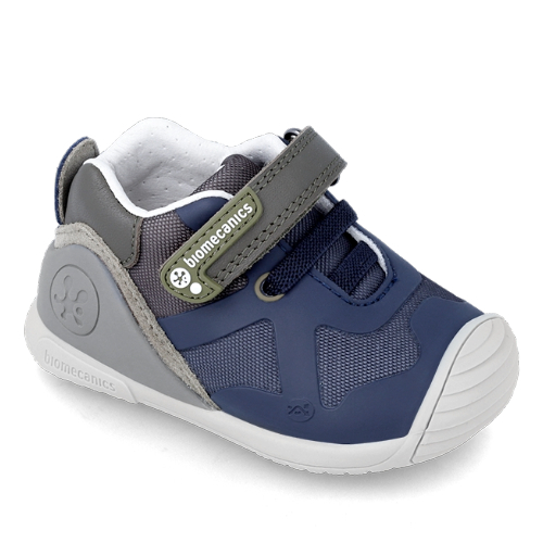 Pantofi copii baieti din textil Biomecanics, Albastru – 231140-A