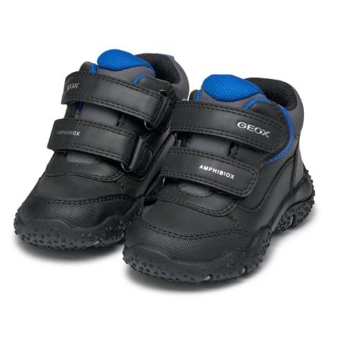 Pantofi copii baieti din material sintetic impermeabili Geox, Albastru – B4620A_0MEFU_C0245