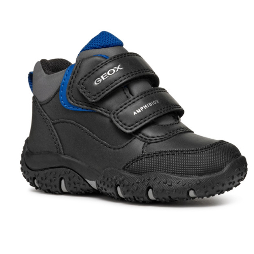 Pantofi copii baieti din material sintetic impermeabili Geox, Albastru – B4620A_0MEFU_C0245