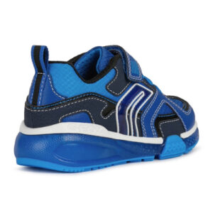 Pantofi copii baieti cu LED din textil Geox, Albastru – J16FEA_0CEFU_C4255