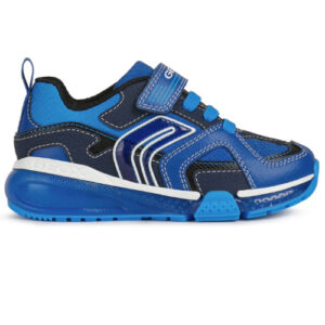 Pantofi copii baieti cu LED din textil Geox, Albastru – J16FEA_0CEFU_C4255