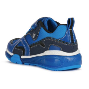 Pantofi copii baieti cu LED din textil Geox, Albastru – J16FEA_0CEFU_C4255