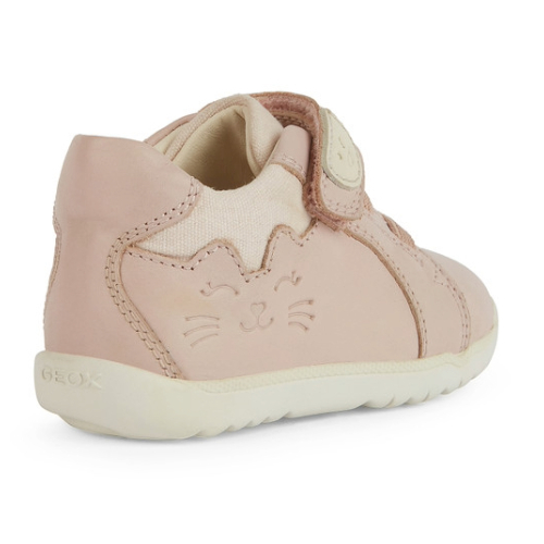 Pantofi copii fete din piele Geox, Roz – B364PC_08510_C8W1M