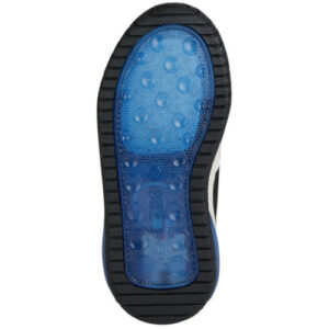 Pantofi copii baieti cu LED din textil Geox, Alb – J459CC_01454_C0245