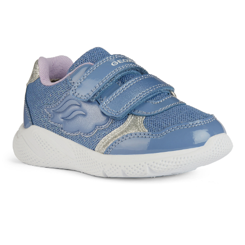 Pantofi sport Geox Respira cu insertii din plasa