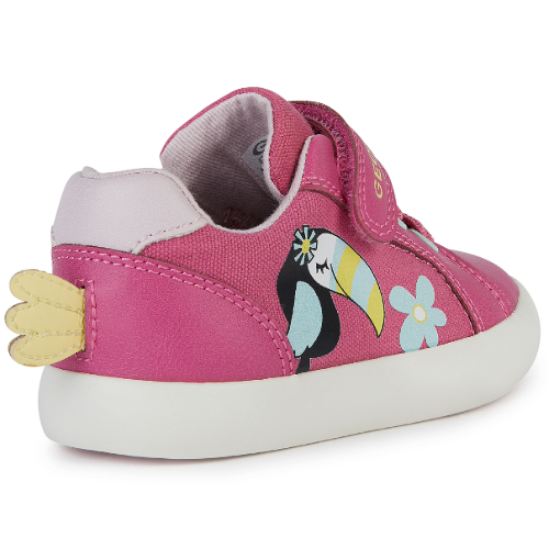 Pantofi copii fete din textil Geox, Roz – B451MC_01054_C8301