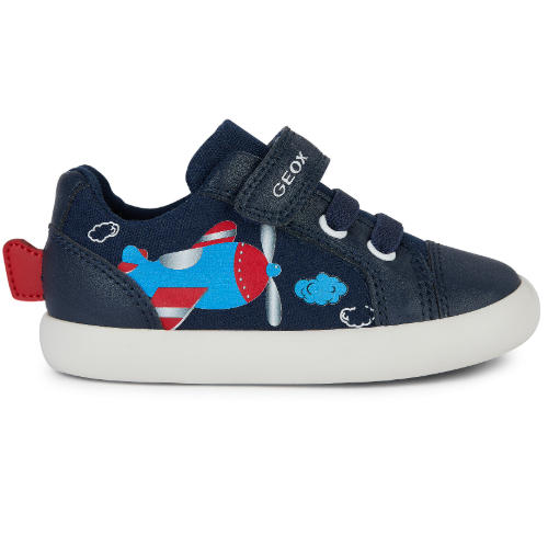 Pantofi copii baieti din textil Geox, Albastru – B451NC_01054_C0735