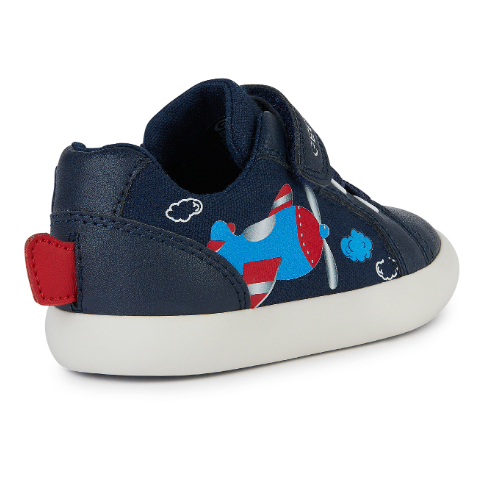 Pantofi copii baieti din textil Geox, Albastru – B451NC_01054_C0735