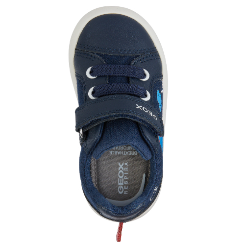 Pantofi copii baieti din textil Geox, Albastru – B451NC_01054_C0735