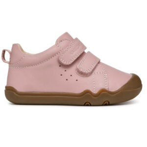 Pantofi copii fete Barefoot din piele Geox, Roz – B4663A_00085_C8014