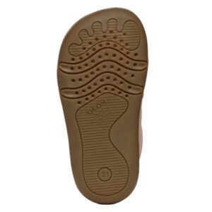 Pantofi copii fete Barefoot din piele Geox, Roz – B4663A_00085_C8014