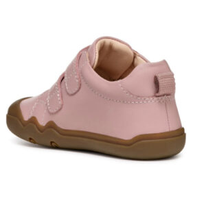 Pantofi copii fete Barefoot din piele Geox, Roz – B4663A_00085_C8014