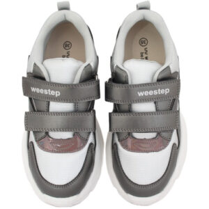 Pantofi copii fete din piele Weestep, Argintiu – R121264676 TH