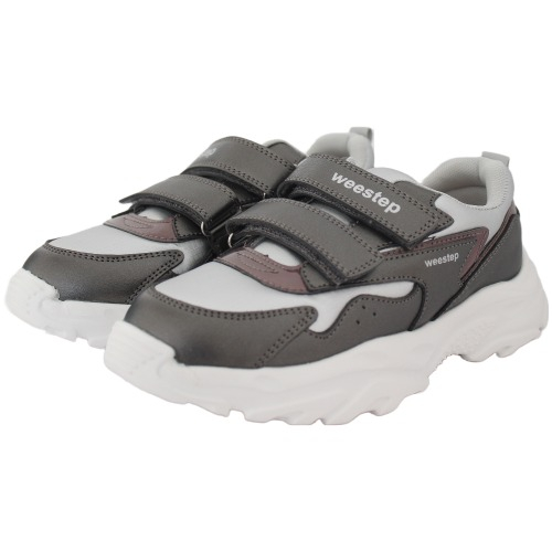 Pantofi copii fete din piele Weestep, Argintiu – R121264676 TH
