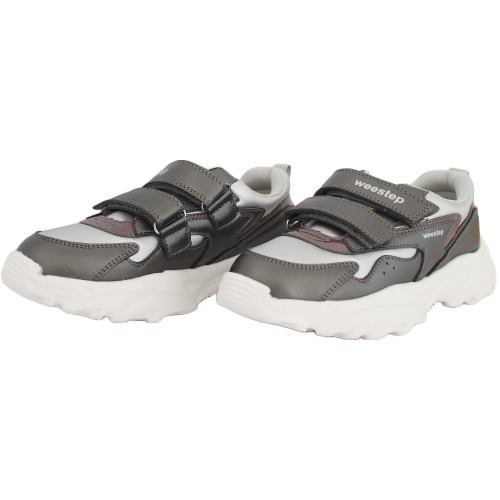 Pantofi copii fete din piele Weestep, Argintiu – R121264676 TH