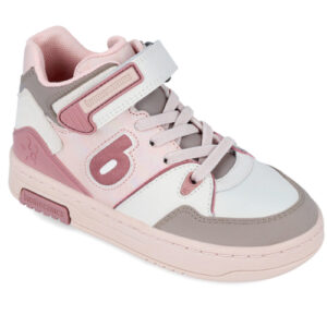 Pantofi copii fete din piele Biomecanics, Roz – 241233-E695
