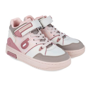 Pantofi copii fete din piele Biomecanics, Roz – 241233-E695
