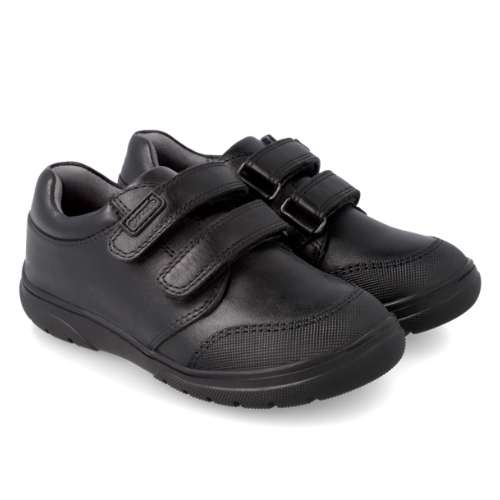 Pantofi copii baieti din piele Garvalin, Negru – 211701-A054 Pantofi copii baieti din piele Garvalin, Negru – 211701-A054