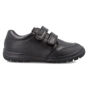 Pantofi copii baieti din piele Garvalin, Negru – 211701-A054