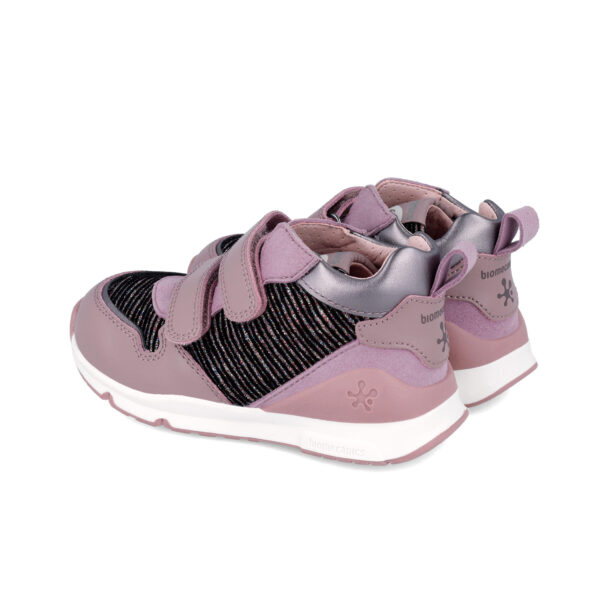 Pantofi copii fete din piele Biomecanics, Mov – 241220-B409