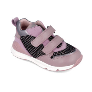 Pantofi copii fete din piele Biomecanics, Mov – 241220-B409