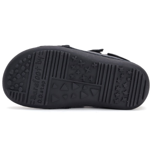Pantofi copii baieti din piele DD Step, Negru – S063-42369