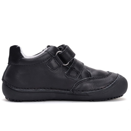 Pantofi copii baieti din piele DD Step, Negru – S063-42369