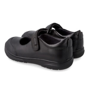 Pantofi copii fete din piele Garvalin, Negru – 211700-A054