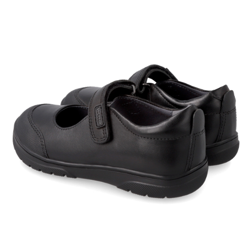 Pantofi copii fete din piele Garvalin, Negru – 211700-A054