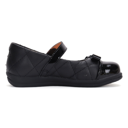 Pantofi copii fete din piele DDStep, Negru – H072-42964