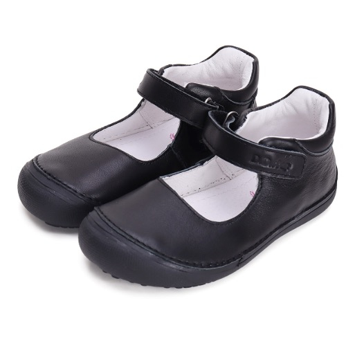 Pantofi copii fete din piele, Negru – H063-42716C Pantofi copii fete din piele, Negru – H063-42716C