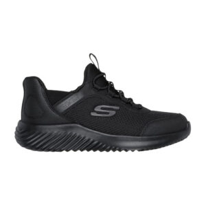 Pantofi Unisex din textil SlipIn Bounder, Skechers, Negru – 403822L-BBK